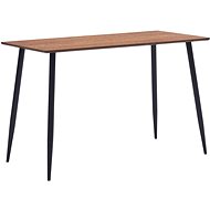 Dining table brown 120x60x75 cm MDF - Dining Table