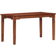 Dining table 140x70x76 cm solid acacia wood - Dining Table