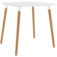 Dining table white 80x80x75 cm metal - Dining Table