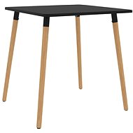 Dining table black 80x80x75 cm metal - Dining Table