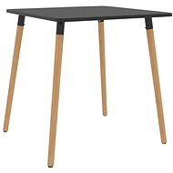 Dining table gray 80x80x75 cm metal - Dining Table