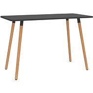 Dining table gray 120x60x75 cm metal - Dining Table