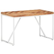 Dining table 120x60x76 cm massive acacia and mango tree - Dining Table
