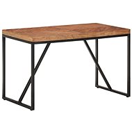 Dining table 120x60x76 cm massive acacia and mango tree - Dining Table