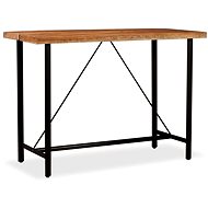 Bar table solid acacia wood 150x70x107 cm 245437 - Bar Table