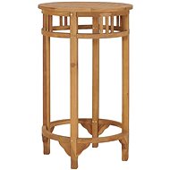 Bar Table 60cm Solid Teak Wood - Bar Table