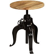 Bar Table made of Solid Mango Wood 60x (76–110)cm - Bar Table