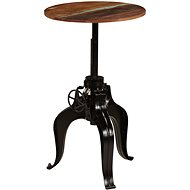 Bar Table Solid Recycled Wood 60x (76–110)cm - Bar Table