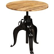 Bar Table made of Solid Mango Wood 75x (76–110)cm - Bar Table