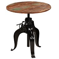 Bar Table made of Solid Recycled Wood 75x (76–110)cm - Bar Table