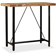 vida XL Bar table solid recycled wood 120x60x107 cm - Bar Table