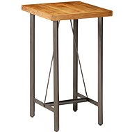 Bar Table made of Solid Recycled Teak 60x60x107cm - Bar Table