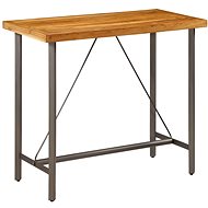 Bar table made of solid recycled teak 120x58x106 cm - Bar Table