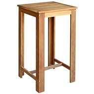 Bar table made of solid acacia wood 60x60x105 cm - Bar Table