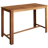 Bar table made of solid acacia wood 120x60x105 cm - Bar Table