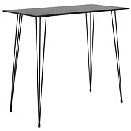Bar Table Black 120x60x105cm - Bar Table