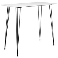 Bar Table White 120x60x105cm - Bar Table
