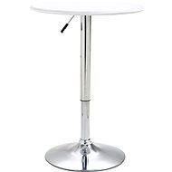 Bar Table White 60cm MDF - Bar Table