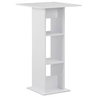 Bar Table White 60x60x110cm - Bar Table