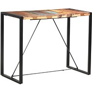 Bar table 140x70x110 cm solid recycled wood - Bar Table
