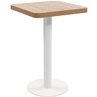 Bistro Table Light Brown 50x50cm MDF - Bar Table