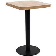 Bistro Table Light Brown 50x50cm MDF - Bar Table