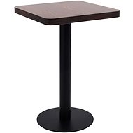 Bistro table dark brown 50x50 cm MDF - Dining Table
