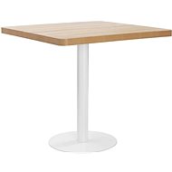 Bistro Table Light Brown 80x80cm MDF - Bar Table