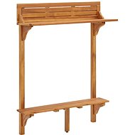 Bar table on the balcony 90x37x122.5 cm massive acacia - Bar Table