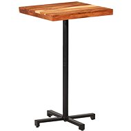 Bar Table Square 60x60x110cm Solid Acacia Wood - Bar Table