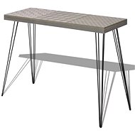 Console table 90x30x71,5 cm, gray - Console Table
