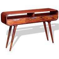 Console table made of solid sheesham 120x30x75 cm - Console Table