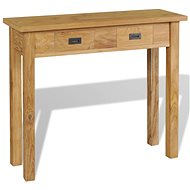 Console table, solid teak, 90x30x80 cm - Console Table