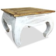 Side table solid recycled wood 50x50x35 cm - Side Table