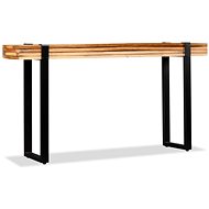 Side table, length adjustable, recycled wood - Side Table