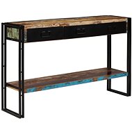 Console table solid recycled wood 120x30x76 cm - Console Table