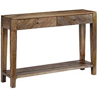 Console table made of mango wood 118x30x80 cm - Console Table