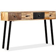 Console table, solid recycled teak 120x30x76 cm - Console Table
