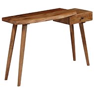 Console table made of solid acacia wood 115x35x76 cm - Console Table