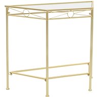 Side table in vintage style metal 87x34x73 cm gold - Side Table