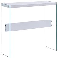 Cantilever table white 82x29x75,5 cm MDF - Console Table
