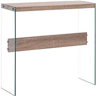 Cantilever table oak 82x29x75,5 cm MDF - Console Table