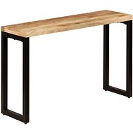 Console table 120x35x76 cm solid mango and steel - Console Table