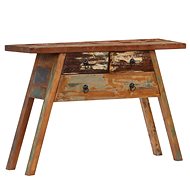 Console table 110x30x75 cm solid recycled wood - Console Table