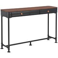 Console table with 2 drawers 120x30x75 cm solid fir - Console Table