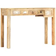 Cantilever table 110x30x75 cm solid mango wood - Console Table