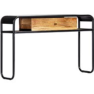 Cantilever table 118x30x75 cm solid mango wood - Console Table