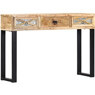 Cantilever table 110x30x76 cm solid mango wood - Console Table