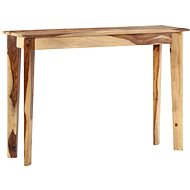 Cantilever table 110x35x76 cm solid sheesham wood - Console Table