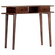 Console table 110x35x76 cm solid acacia wood - Console Table